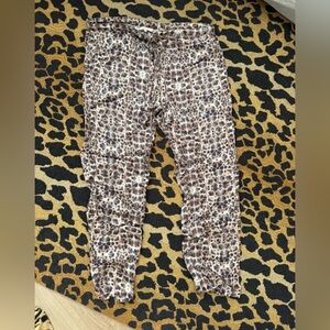 Leopard Print Quilted Scarf